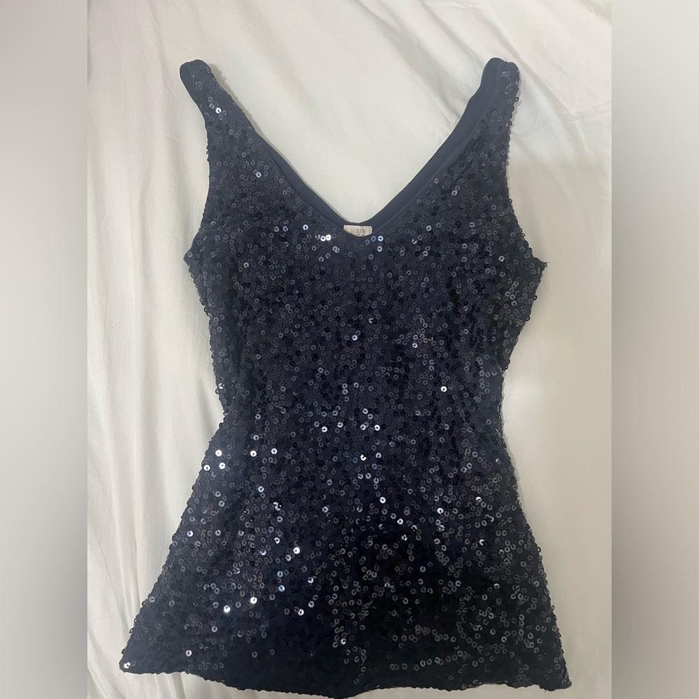 Jcrew sequin top